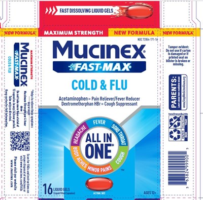 carton label - 72854 171 label front